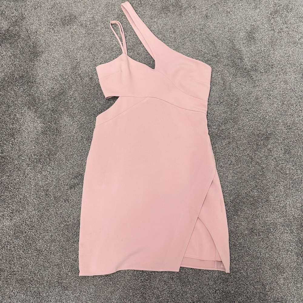 Revolve NBD x Naven mini pink dress